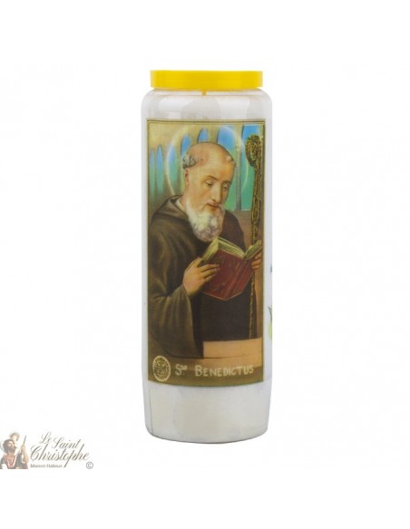 Saint Benedict Novena Candles - Model 2 - 20 pieces