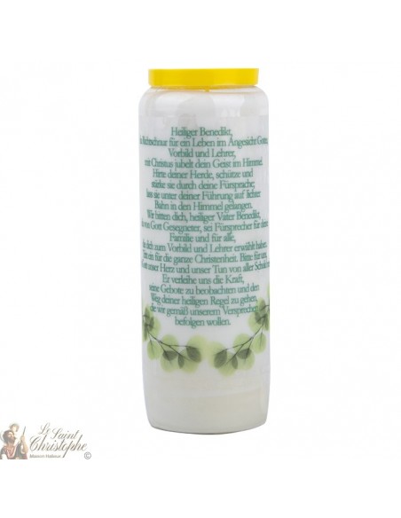 Candele Saint Benoît Novena - Modello 2 - 20 pezzi