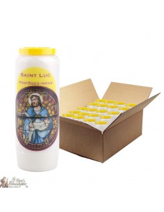 Bougies de Neuvaine à Saint Luc - 20 pièces
