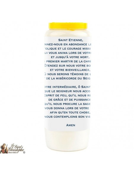 Candele Novena per Santo Stefano - 20 pezzi