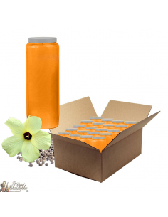 Velas de novena perfumadas con almizcle - caja de 20 piezas