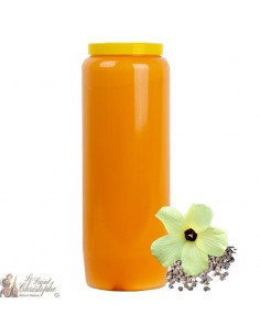 Bougie de neuvaine Orange - parfum Musc