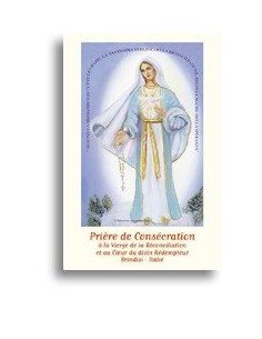 Prière de Consécration