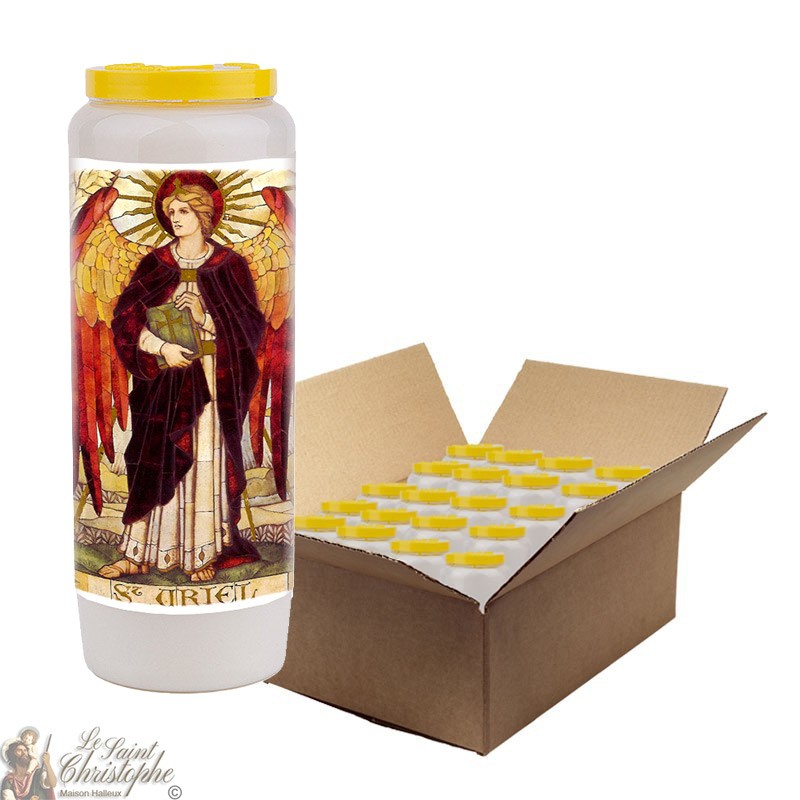 Novena kaars Saint Uriel - doosje 20 stuks