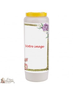 Novena candle for the deceased - customizable