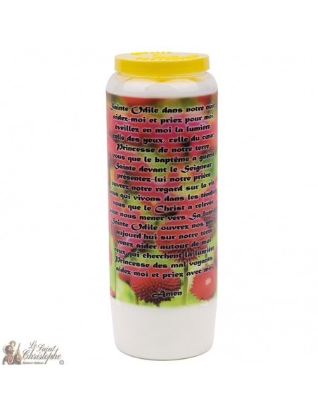 Vela de novena Sainte Odile- cartón 20 piezas
