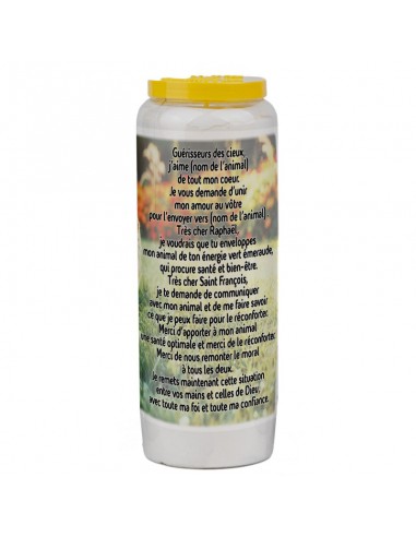 Novena candle for animals 7 - box 20 pieces