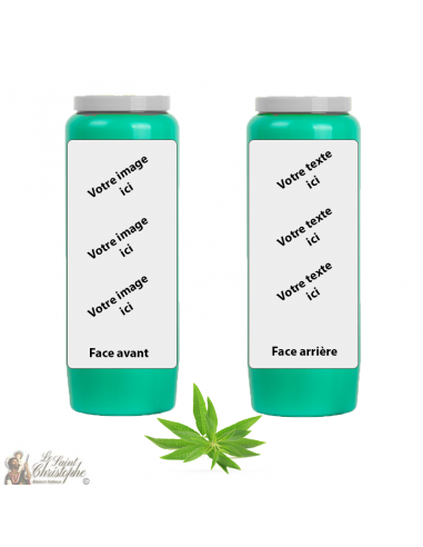 Verbena geurende novena kaars - aanpasbaar - doosje 20 stuks