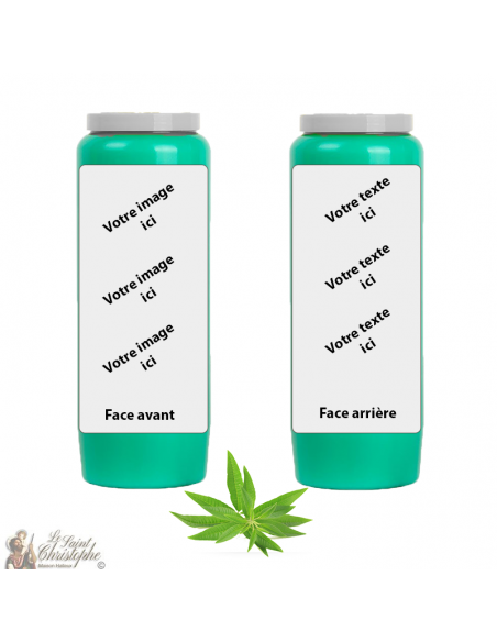 Verbena geurende novena kaars - aanpasbaar - doosje 20 stuks