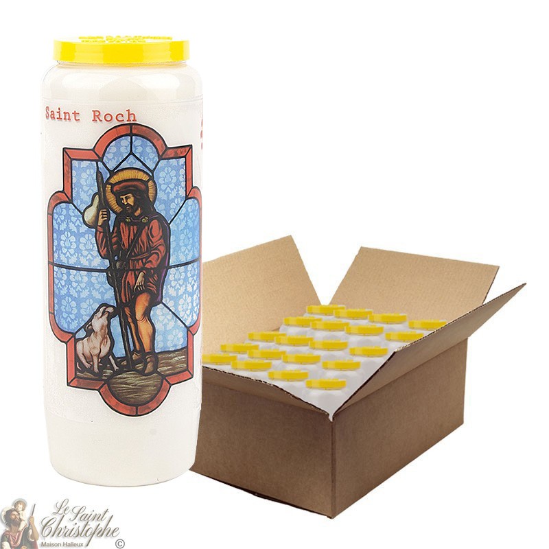 Vela de novena en San Roque - 20 piezas