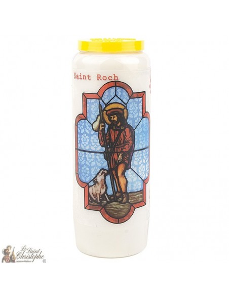 Novena candle in Saint Roch - 20 pieces