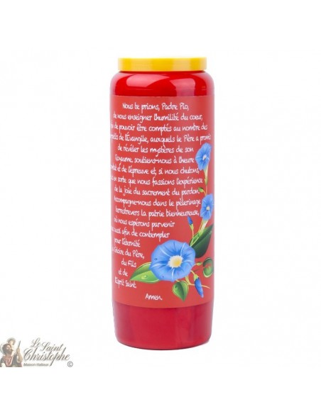 Ceri della Novena Rossa di Padre Pio - 20 pezzi