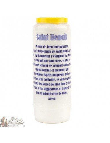 Novena kaars voor de medaille van St. Benedictus - 2