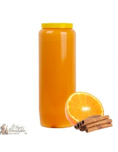 Arancia Novena Candela profumata all'arancia e cannella