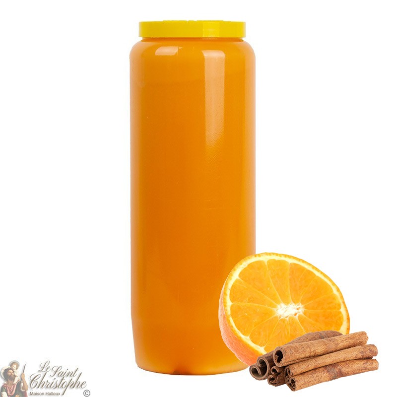 Arancia Novena Candela profumata all'arancia e cannella