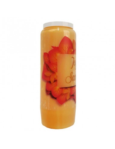 Candele arancioni di Halloween novena - Samhain - scatola 20 pezzi