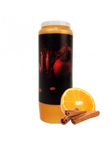 Velas Novena aroma a naranja-canela Halloween Samhain 2 - 20 unidades