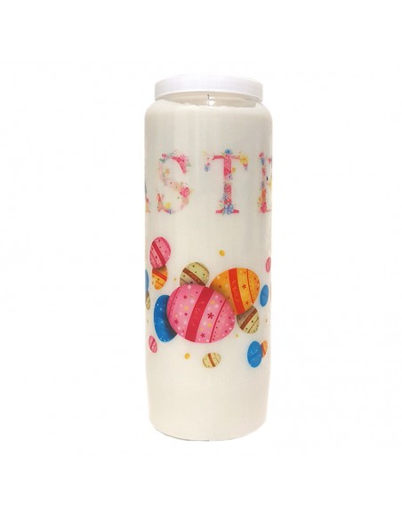 Novena candle for Easter - Easter flower