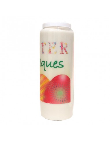 Novene kaars voor Pasen - Tulpen