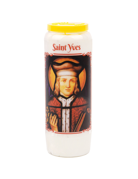 Velas de la novena de Saint Yves - caja de 20 unidades