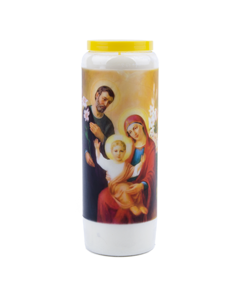 Novena candle to the Holy Family - box of 20 pieces