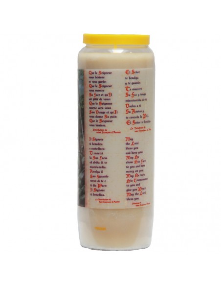 Novena Candle to Christ on the Cross