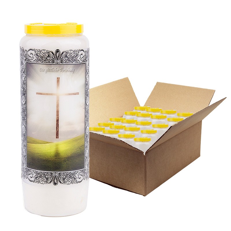 Novena candle to Divine Providence - box of 20 pieces