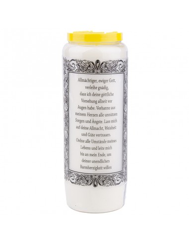 Novena candle to Divine Providence - box of 20 pieces