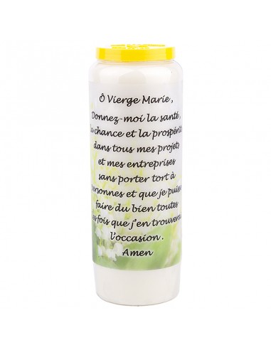 Novena candle to the Virgin Mary 2 - box of 20 pieces