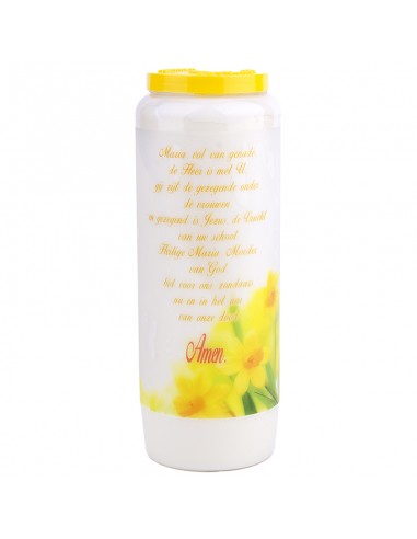 Novena candle to the Virgin Mary model 3 - box of 20 pieces