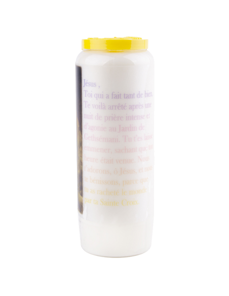 Novena candle to the 15 Stations of the Way of the Cross - box of 20 pieces