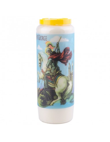 Velas Novena a San Jorge - caja de 20 piezas