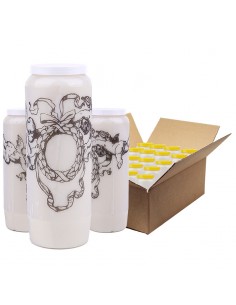 Novena candle to the Angels - box of 20 pieces