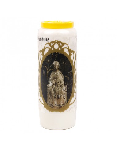 Novena candle to Our Lady of Mercy - box of 20 pieces
