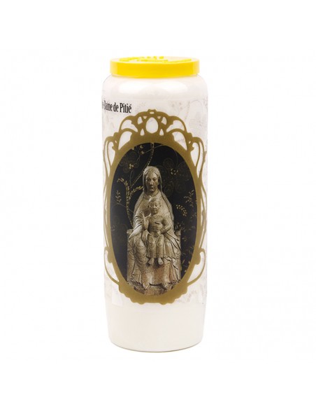 Novena candle to Our Lady of Mercy - box of 20 pieces