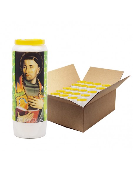 Vela Novena a San Buenaventura - caja de 20 piezas