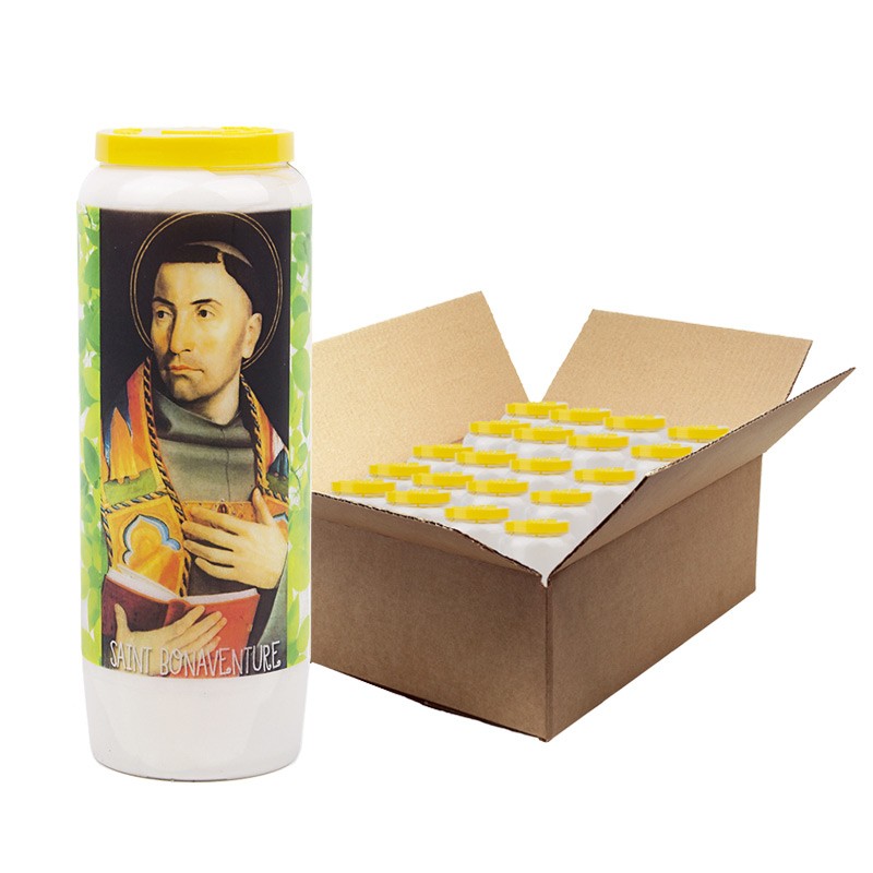 Vela Novena a San Buenaventura - caja de 20 piezas