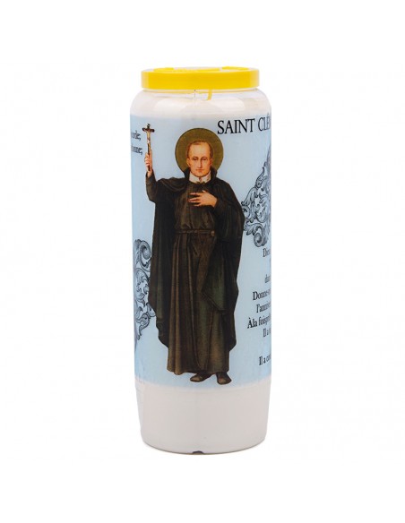 Novena candle to Saint Clement - box of 20 pieces