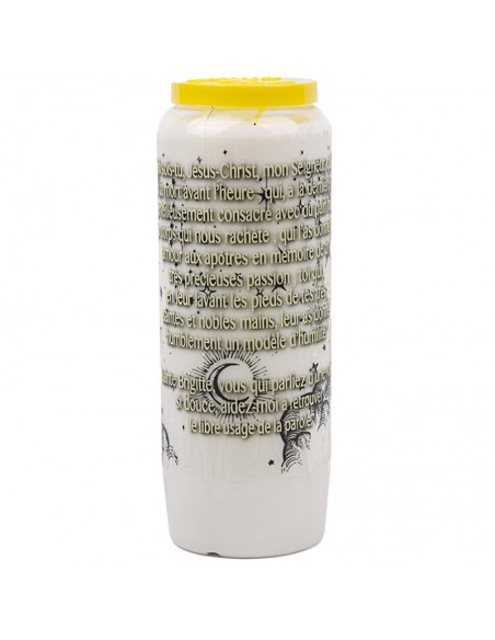 Novena candle to Saint Bridget - box of 20 pieces