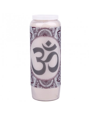 Aum symbol novena candle - box of 20 pieces
