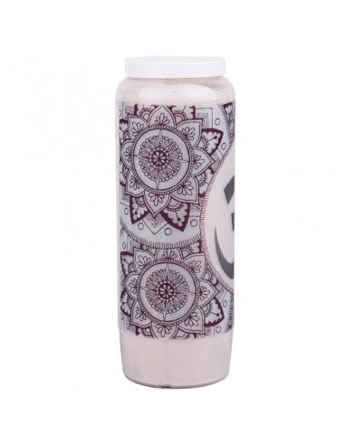 Aum symbol novena candle - box of 20 pieces