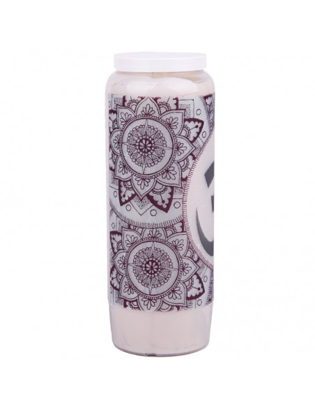 Aum symbol novena candle - box of 20 pieces