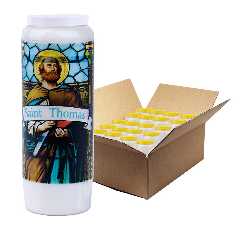 Candela Novena a San Tommaso - scatola da 20 pezzi
