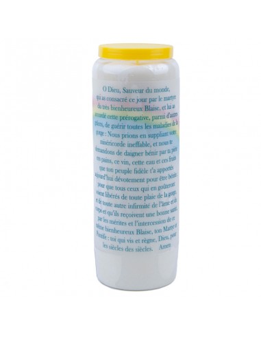 Vela Novena a San Blas - caja de 20 piezas