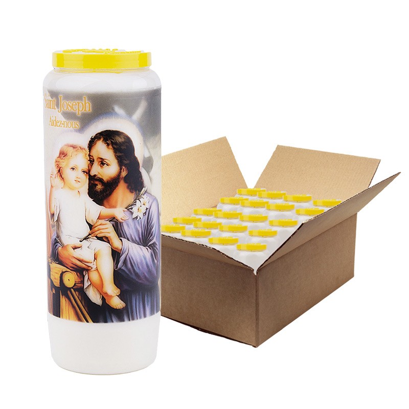Noveenkaars naar Sint-Jozef - doos van 20 stuks