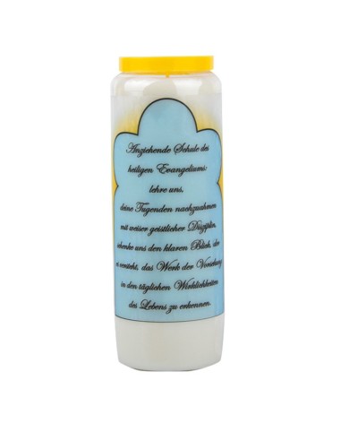 Novena candle to the Holy Family 3 - box of 20 pieces