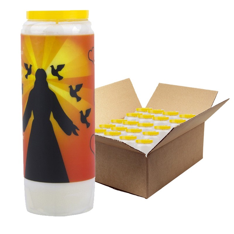 Novena candle prayer to God model 3 - box of 20 pieces