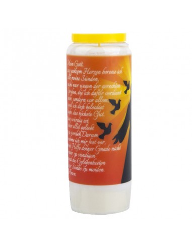 Novena candle prayer to God model 3 - box of 20 pieces