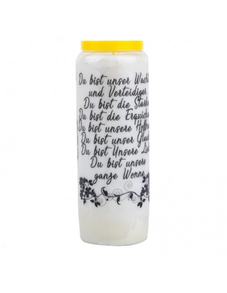 Novena candle prayer to Saint Francis of Assisi - box of 20 pieces