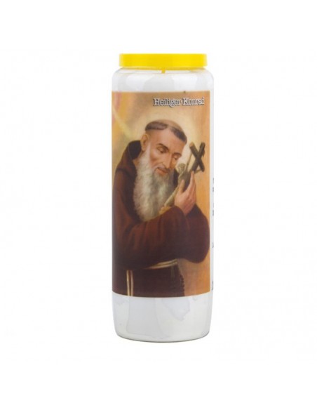 Novena candle prayer to Saint Conrad - box of 20 pieces